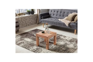 Sofabord Wohnling Massivt træ landhus klassisk håndlavet 45x45 cm, Akacietræ - 45x45 cm, Akacietræ - Møbler - Borde - Sofabord