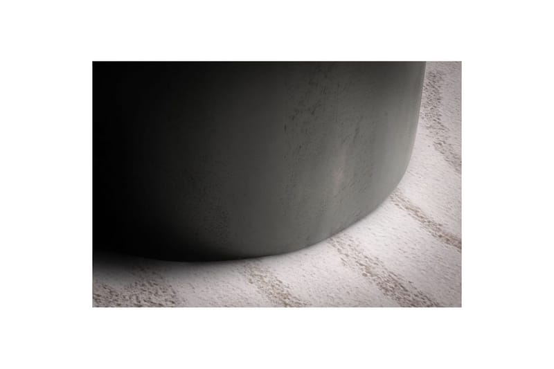 Sofabord Wohnling Massivt træ rund 60 cm cylinder stil base klassisk moderne - Møbler - Borde - Sofabord