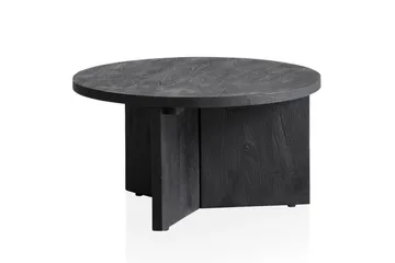 Sofabord Wohnling Massivt træ rund 60 cm klassisk bund landstil - Møbler - Borde - Sofabord