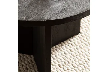 Sofabord Wohnling Massivt træ rund 60 cm klassisk bund landstil - Møbler - Borde - Sofabord