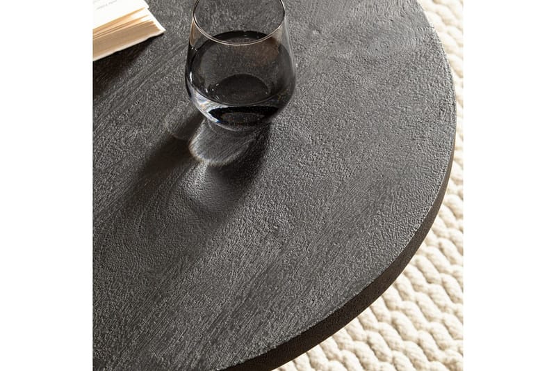 Sofabord Wohnling Massivt træ rund 60 cm klassisk bund landstil - Møbler - Borde - Sofabord