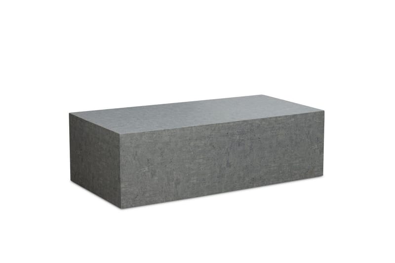 Sofabord Wohnling Monobloc betonlook grå moderne - Møbler - Borde - Sofabord