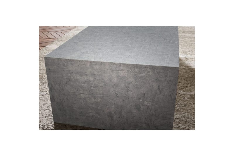 Sofabord Wohnling Monobloc betonlook grå moderne - Møbler - Borde - Sofabord