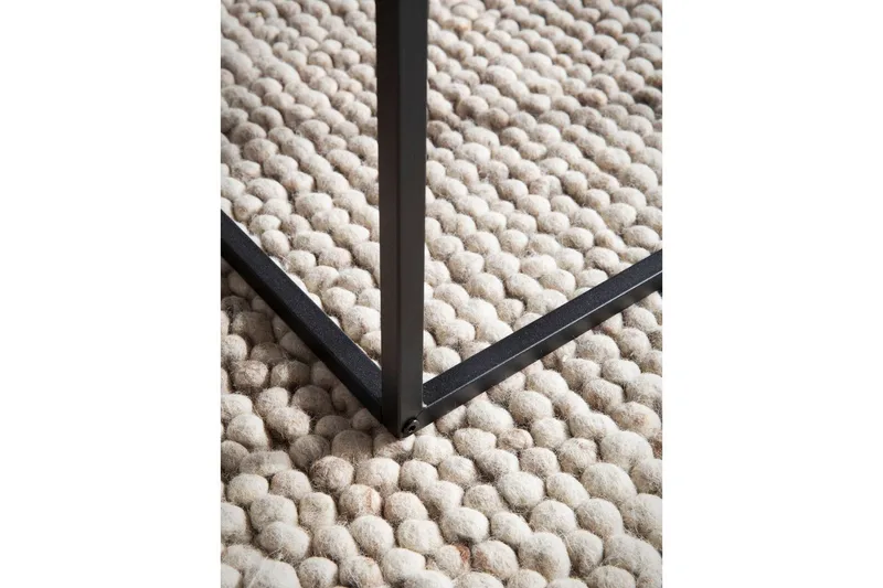 Sofabord Wohnling rektangulær 120 cm, stenoptik, moderne look Grå - Grå - Møbler - Borde - Sofabord