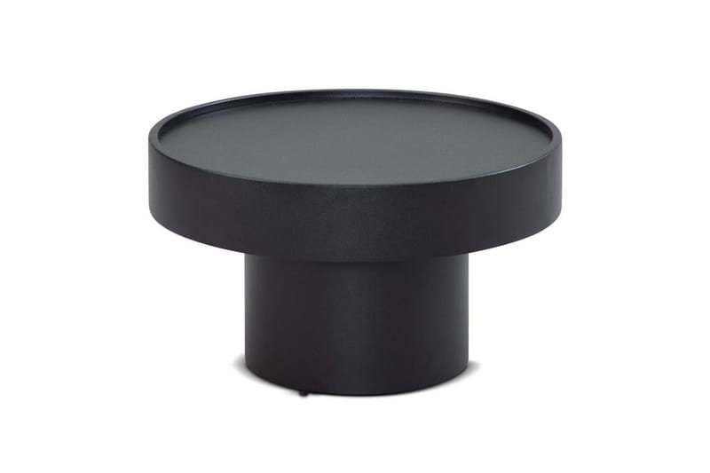 Sofabord Wohnling Rund 60 cm champignon look metal moderne look - Møbler - Borde - Sofabord