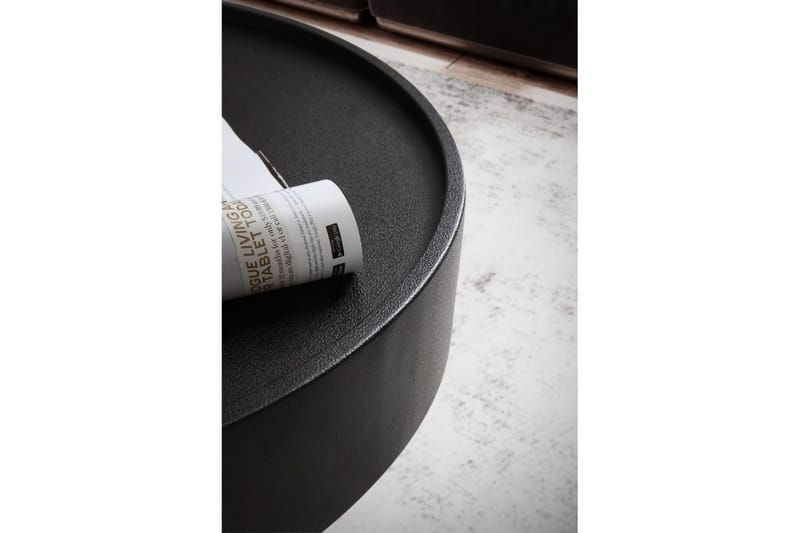 Sofabord Wohnling Rund 60 cm champignon look metal moderne look - Møbler - Borde - Sofabord