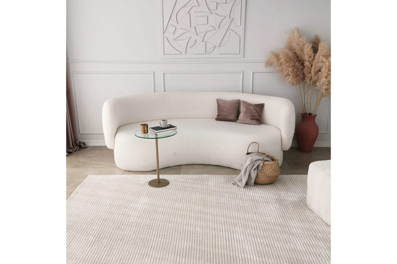 Yggersryd Sofabord 40x50x40 cm Rundt - Guld - Møbler - Borde - Sofabord