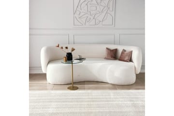 Yggersryd Sofabord 40x50x40 cm Rundt - Guld - Møbler - Borde - Sofabord