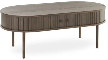 Sofabord Yngvar 120x60 cm - Brunlakeret eg - Møbler - Borde - Sofabord