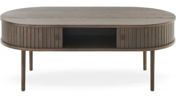 Sofabord Yngvar 120x60 cm - Brunlakeret eg - Møbler - Borde - Sofabord