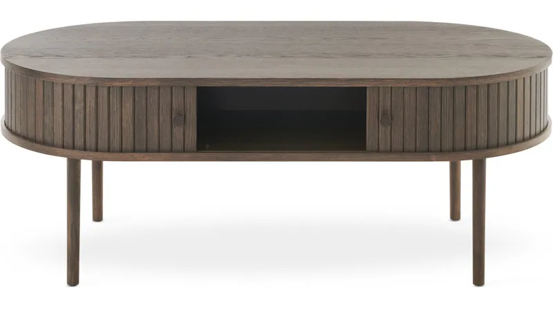 Sofabord Yngvar 120x60 cm - Brunlakeret eg - Møbler - Borde - Sofabord
