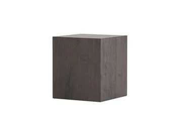 York Kvadratisk Sofabord 40x40 cm i Mørkt Træ - Brun - Møbler - Borde - Sofabord