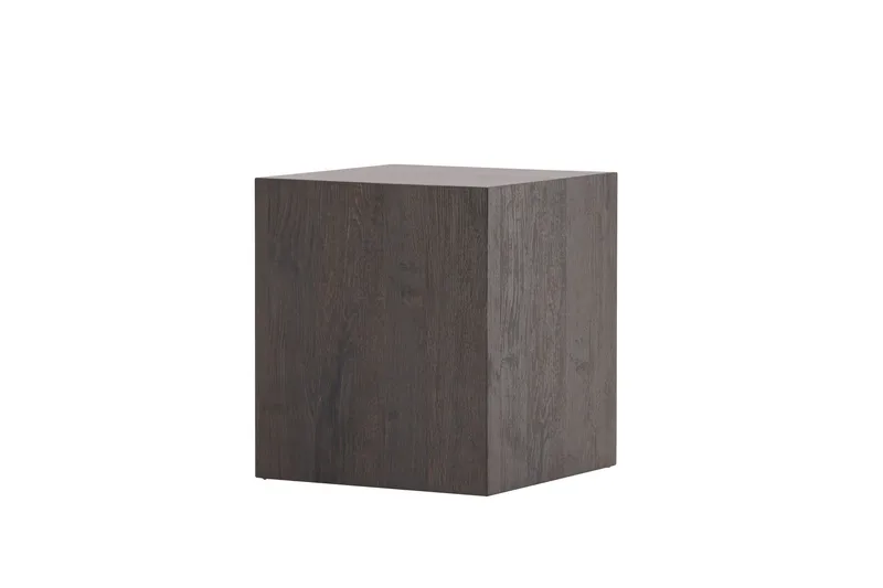 York Kvadratisk Sofabord 40x40 cm i Mørkt Træ - Brun - Møbler - Borde - Sofabord