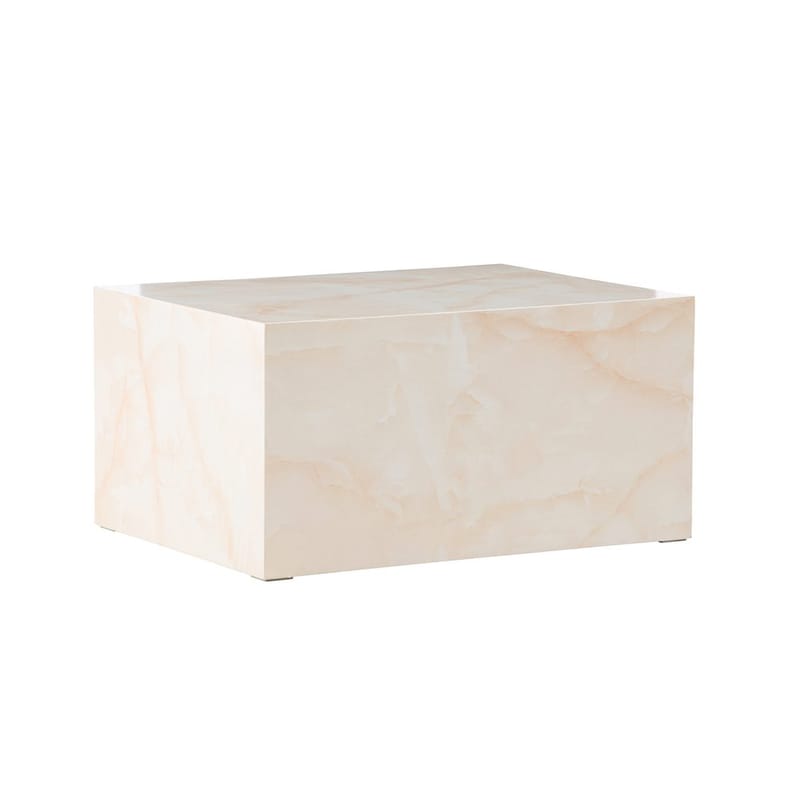 Sofabord York - Lysegul, 80 x 60 - Møbler - Borde - Sofabord