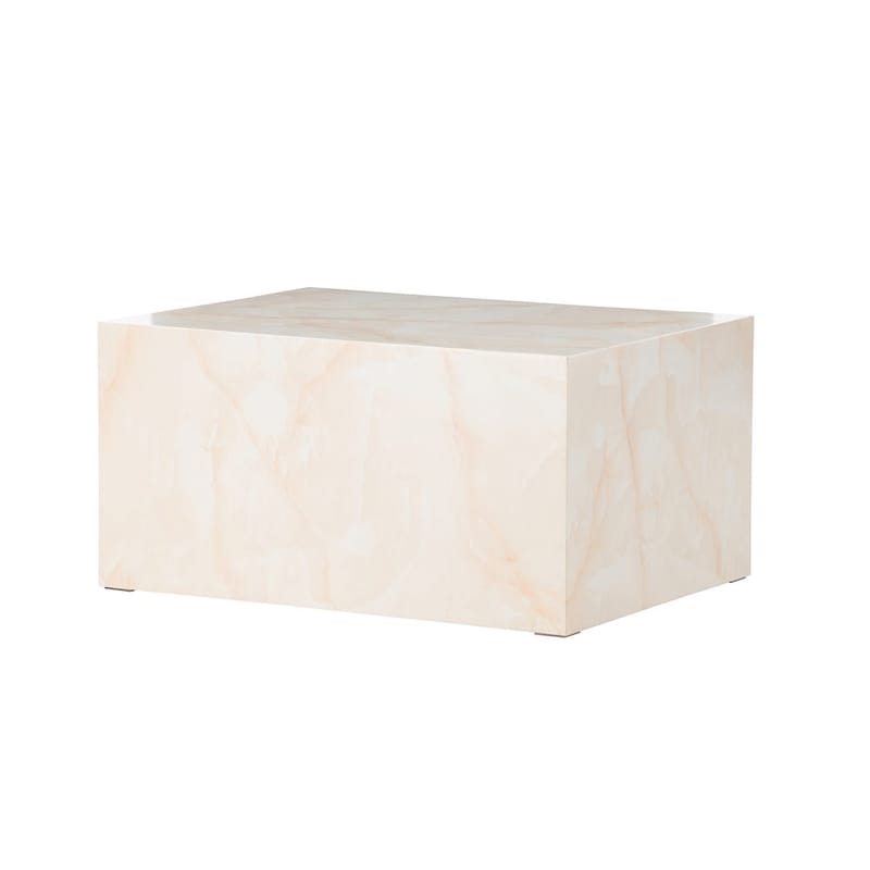 Sofabord York - Lysegul, 80 x 60 - Møbler - Borde - Sofabord