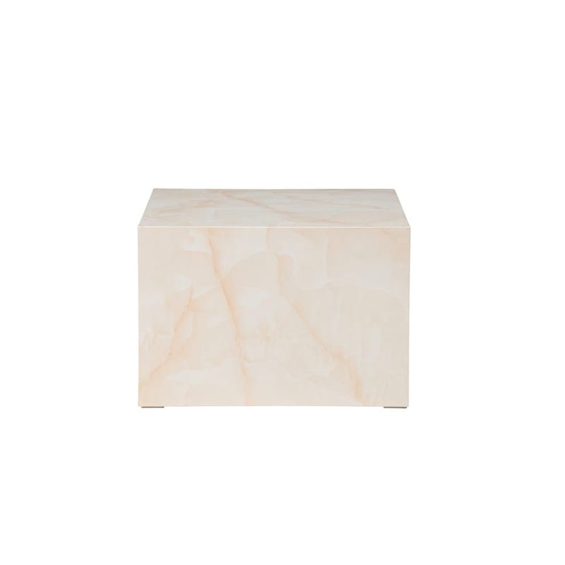 Sofabord York - Lysegul, 80 x 60 - Møbler - Borde - Sofabord