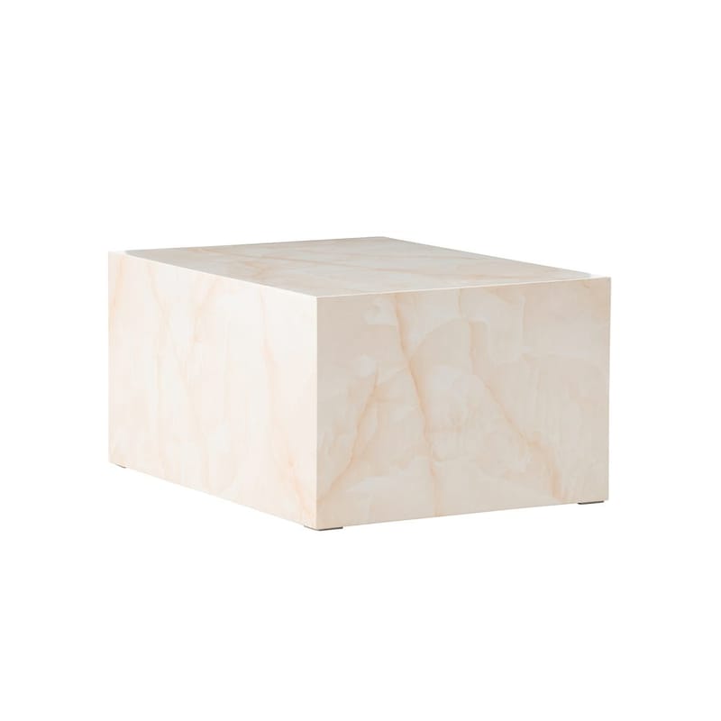 Sofabord York - Lysegul, 80 x 60 - Møbler - Borde - Sofabord