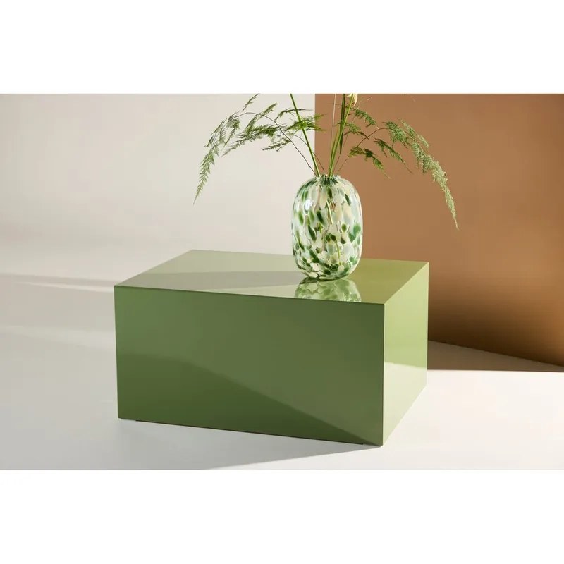 Sofabord York - Mørkegrøn, 80 x 60 - Møbler - Borde - Sofabord