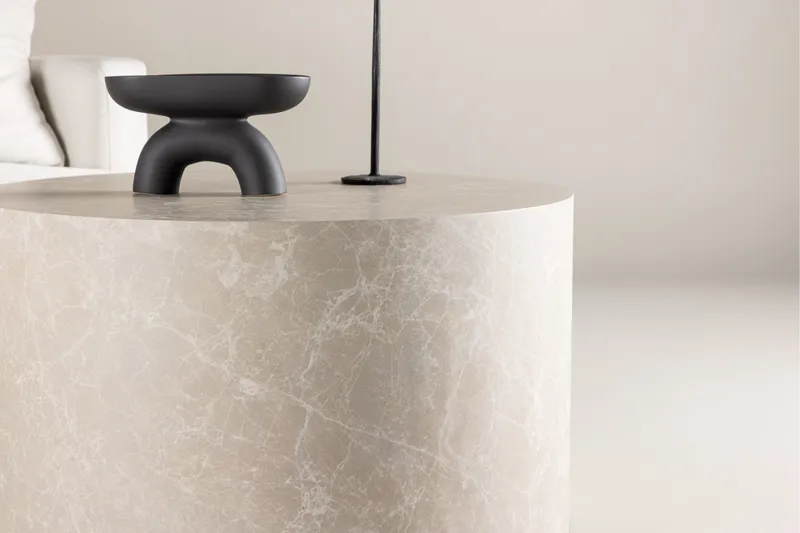 York Sofabord 80 cm - Beige - Møbler - Borde - Sofabord