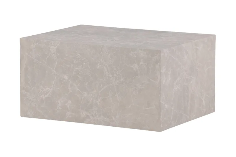 York Travertin Sofabord 80x60x40 cm - Beige - Møbler - Borde - Sofabord