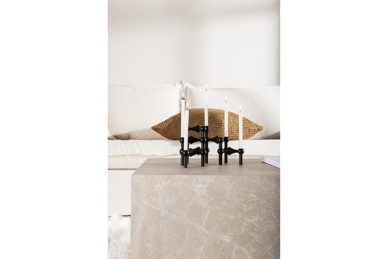 York Travertin Sofabord 80x60x40 cm - Beige - Møbler - Borde - Sofabord