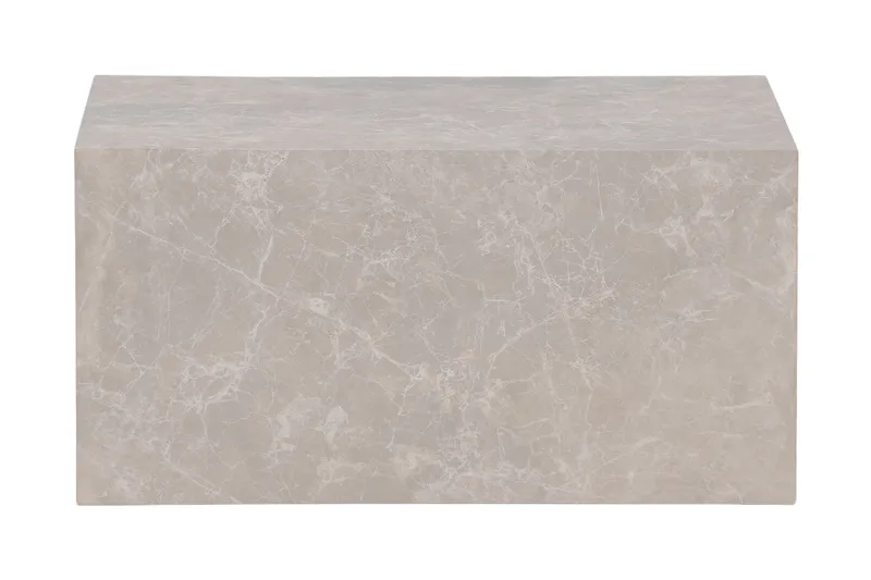 York Travertin Sofabord 80x60x40 cm, Beige