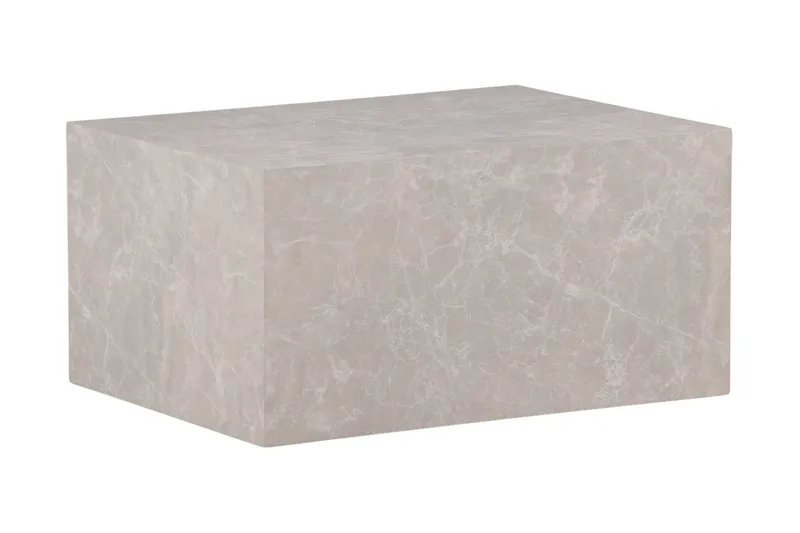 York Travertin Sofabord 80x60x40 cm - Beige - Møbler - Borde - Sofabord