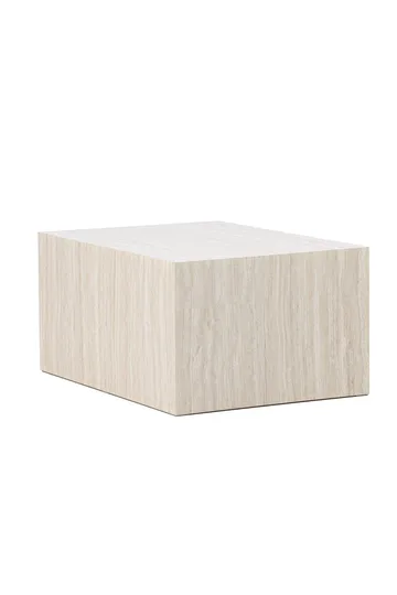 Sofabord Peach York sofabord 40x60x80 cm - Travertin-look Beige - Møbler - Borde - Sofabord