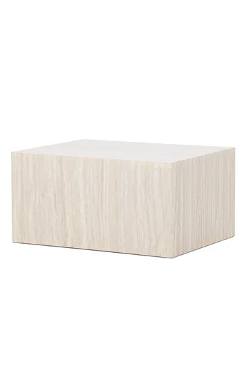 Sofabord Peach York sofabord 40x60x80 cm - Travertin-look Beige - Møbler - Borde - Sofabord
