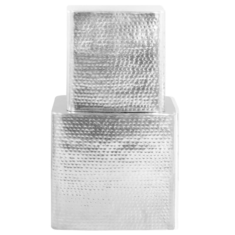 Sofaborde 2 Stk. Aluminium Sølvfarvet - Sølv - Sofabord