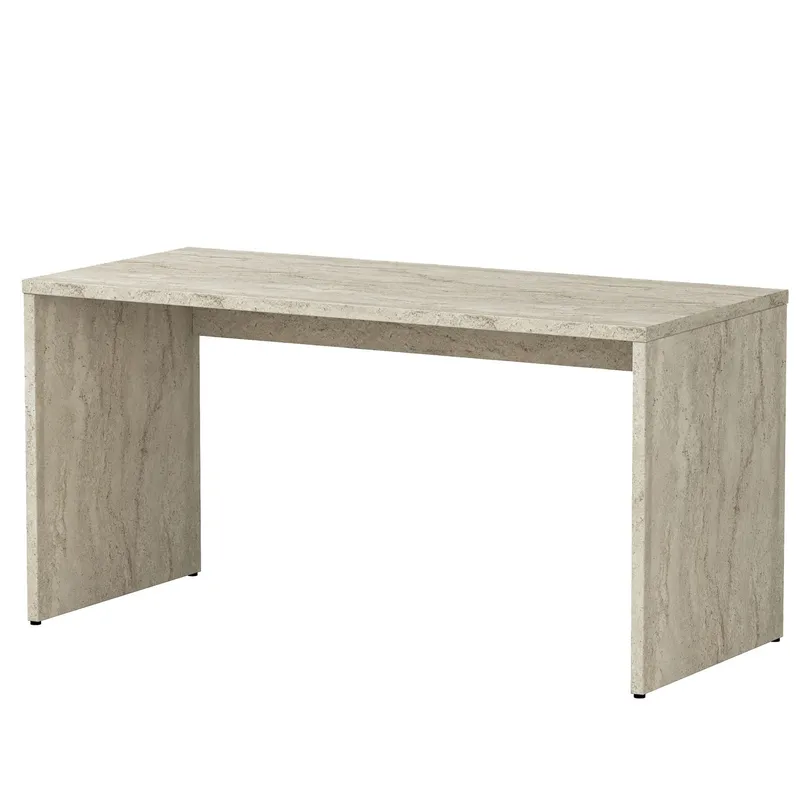 Sofabordssæt Wallxpert Cleo Shelf (90 x 44,8 x 40 cm) Travertin - Travertin - Møbler - Borde - Sofabord