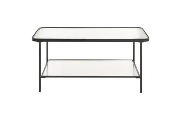 Soffbord Beliani Blair Transparent||Black - Møbler - Borde - Sofabord