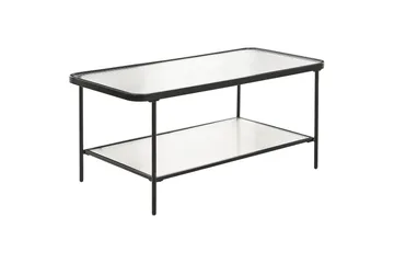 Soffbord Beliani Blair Transparent||Black - Møbler - Borde - Sofabord