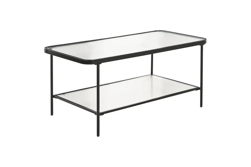 Soffbord Beliani Blair Transparent||Black, undefined