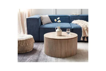 Soffbord Beliani Kirkwood Ljus trä Light wood - Møbler - Borde - Sofabord
