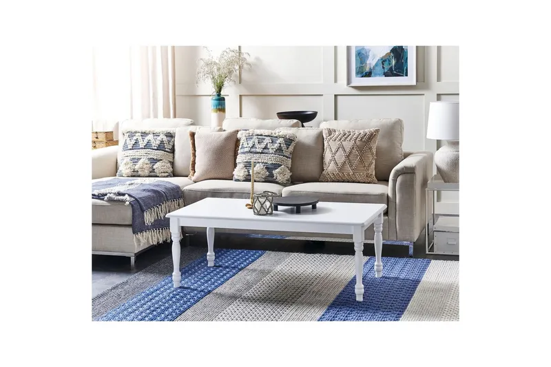 Soffbord Beliani Kokomo White - Møbler - Borde - Sofabord