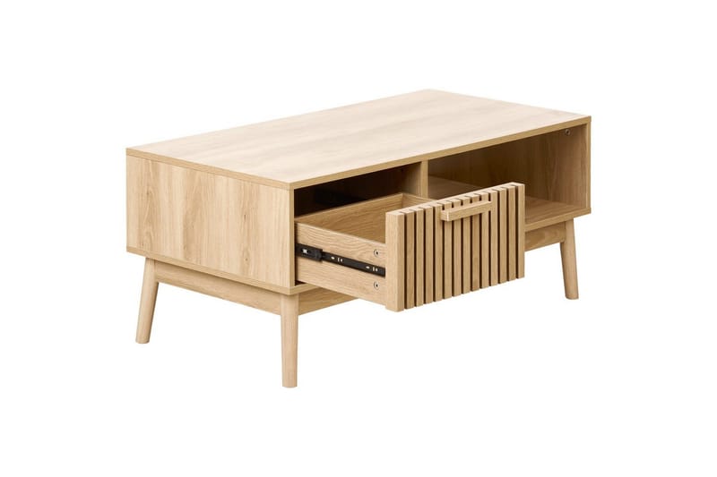 Soffbord Beliani Lynwood Light wood - Møbler - Borde - Sofabord