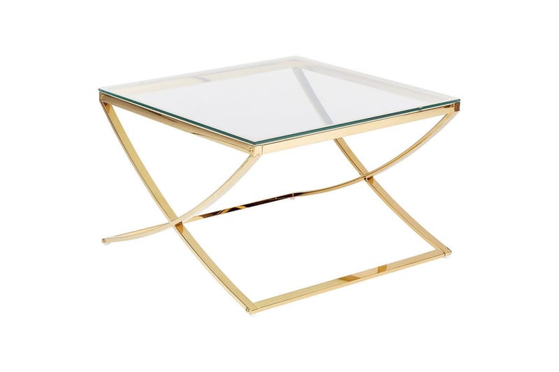 Soffbord Beliani Ringgold GOLD - Møbler - Borde - Sofabord