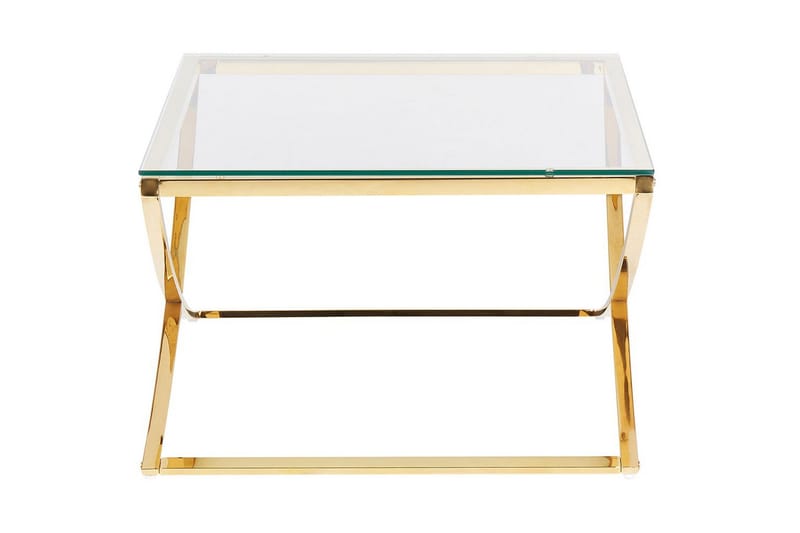 Soffbord Beliani Ringgold GOLD - Møbler - Borde - Sofabord