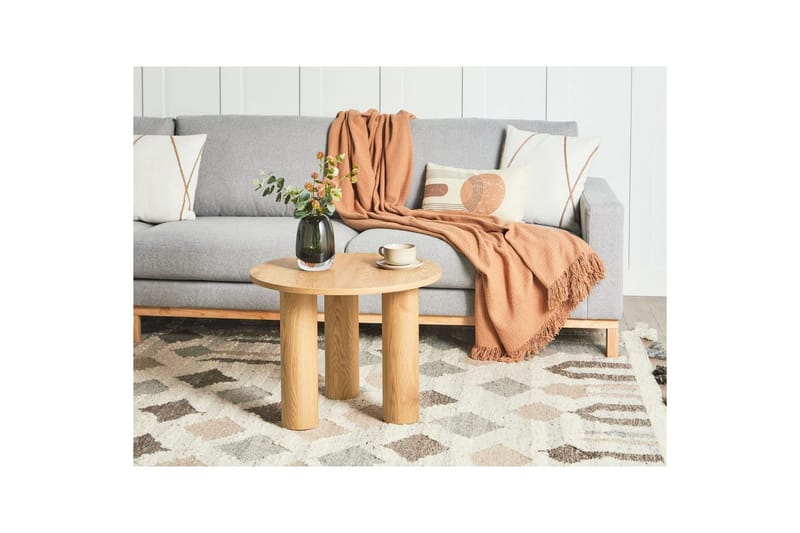 Soffbord Beliani Senoia Ljus trä Light wood - Møbler - Borde - Sofabord