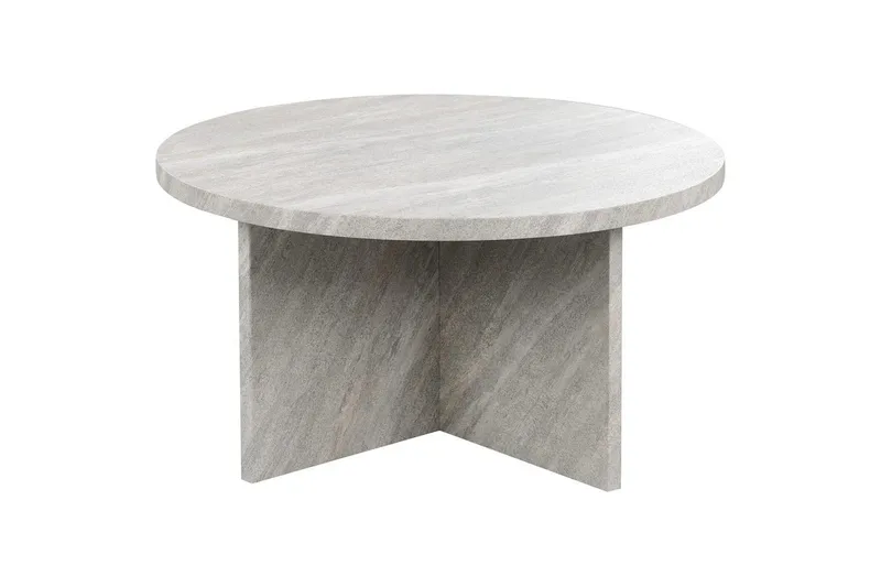 Soffbord Beliani Stanton Grå Grey - Møbler - Borde - Sofabord