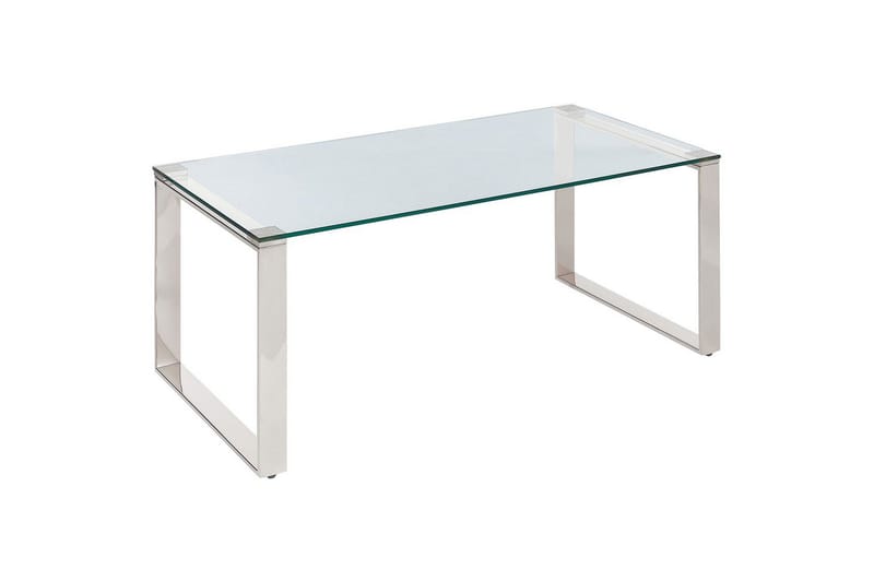 Soffbord Beliani Tilon Guld/transparent Silver||Transparent, undefined