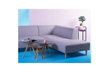 Soffbord Beliani Vegas Grey||Light wood - Møbler - Borde - Sofabord