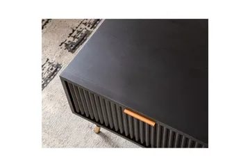 Soffbord Wohnling Svart, Guld - Møbler - Borde - Sofabord