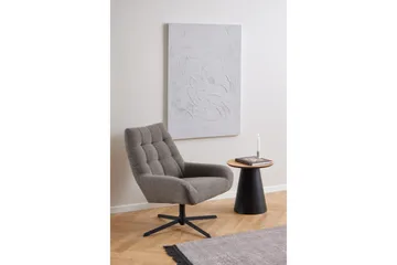 Soli Ø45 cm Rundt Sofabord i Lyst Træ - Brun - Møbler - Borde - Sofabord