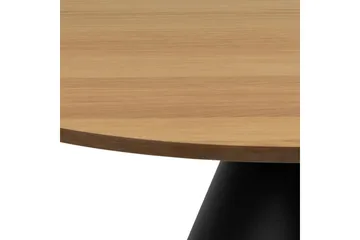 Soli Ø85 cm Rundt Sofabord i Malet Træ - Brun - Møbler - Borde - Sofabord
