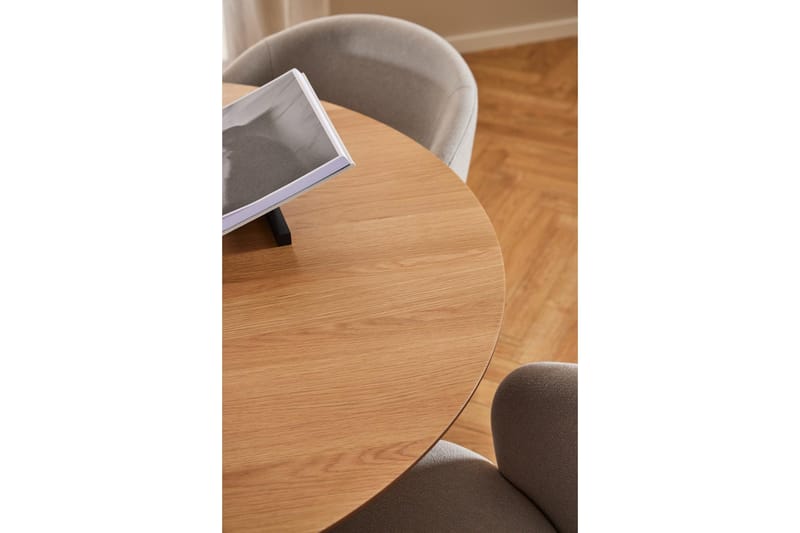 Soli Spisebord 120x120 cm Rund - Natur - Møbler - Borde - Spisebord og køkkenbord