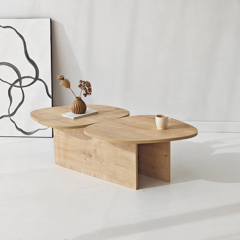 Sovranor sofabord 125 cm - Safir Eg - Møbler - Borde - Sofabord