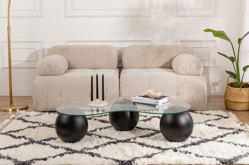Sphere Sofabord 120 cm - Sort - Møbler - Borde - Sofabord