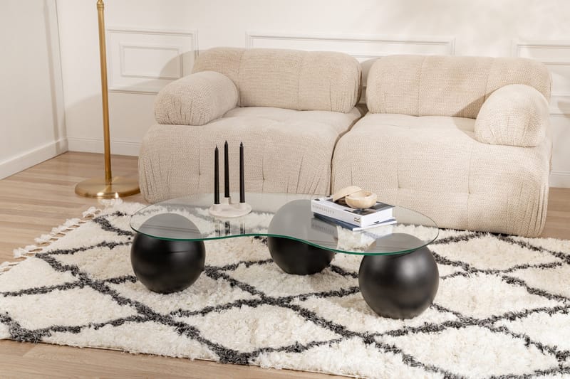 Sphere Sofabord 120 cm - Sort - Møbler - Borde - Sofabord